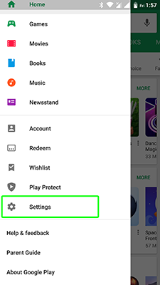 How to disable updates Android apps