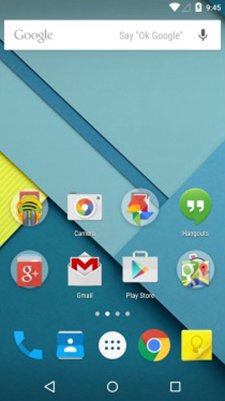 Android Lollipop update (Android 5)