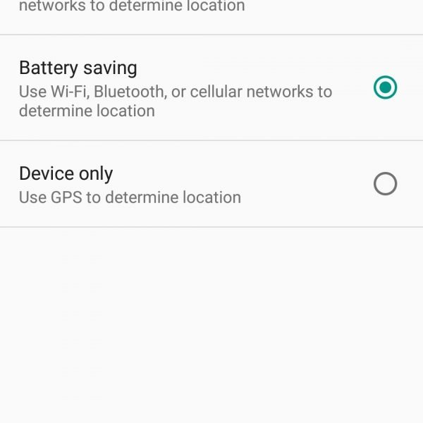 Save battery Android