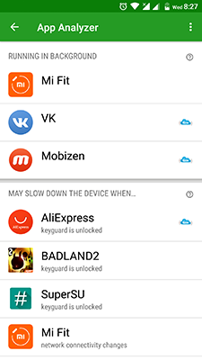 Close background apps Android
