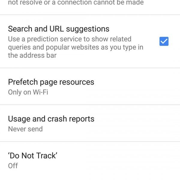 How to delete browsing history Android