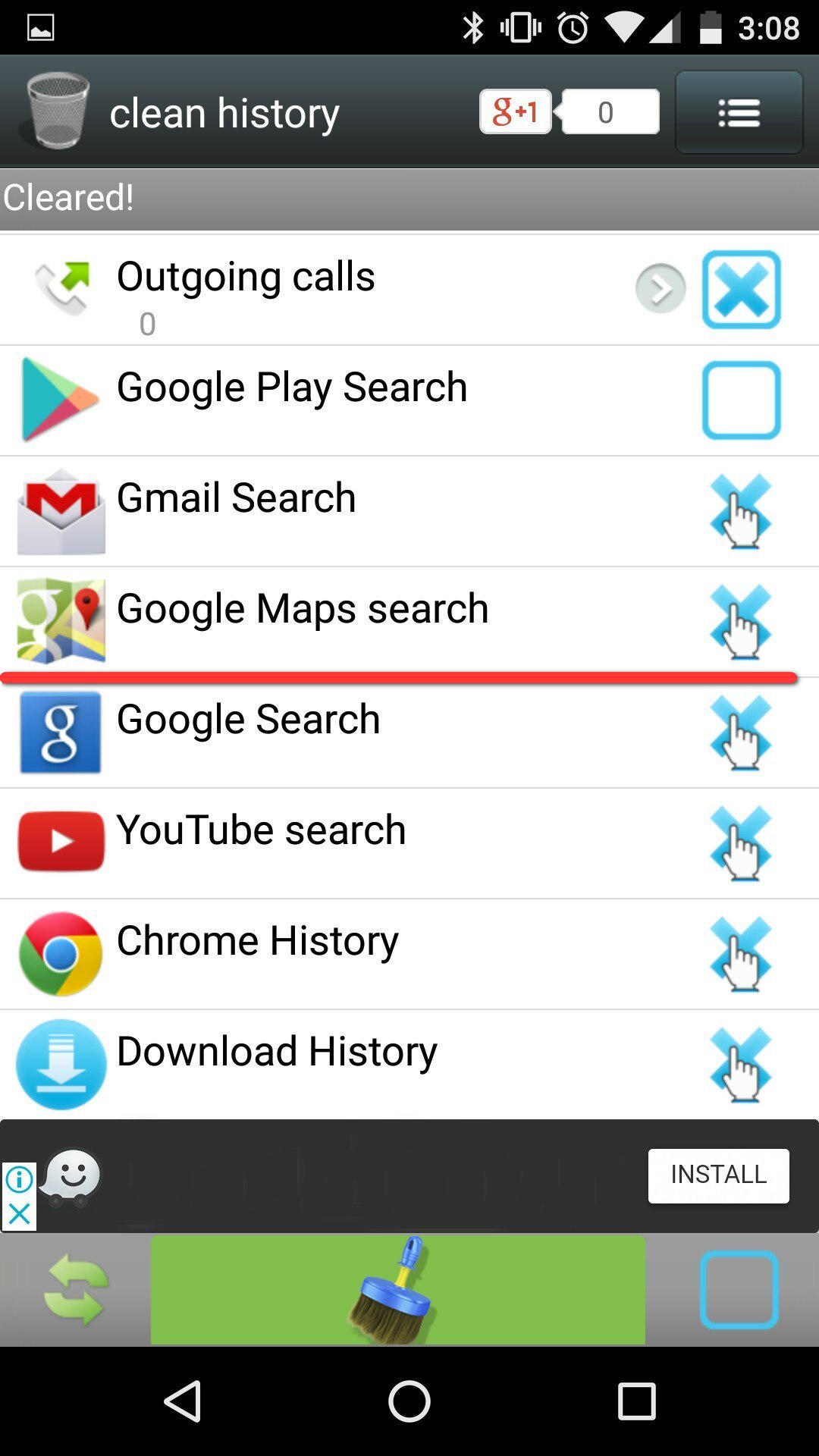 Delete history Android » How to delete browsing history