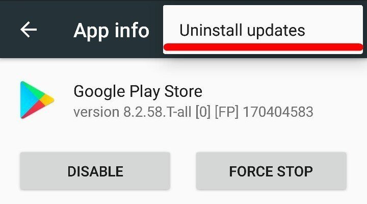 How to fix error 506 Google Play