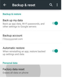 how to reset your phone