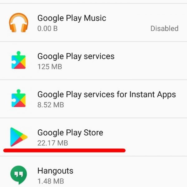How to remove update Google Play