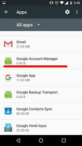 How to remove Google Account