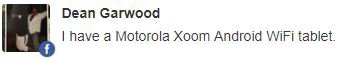 Motorola Xoom update