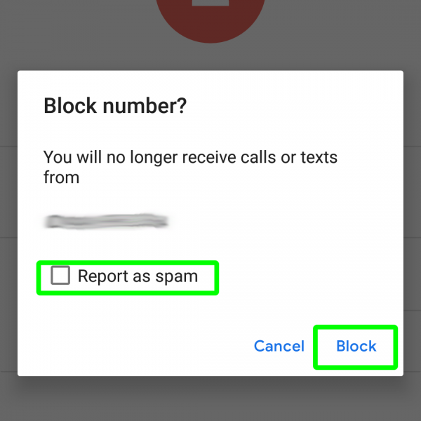 How to block incoming calls