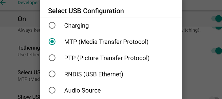 Connect Android to PC