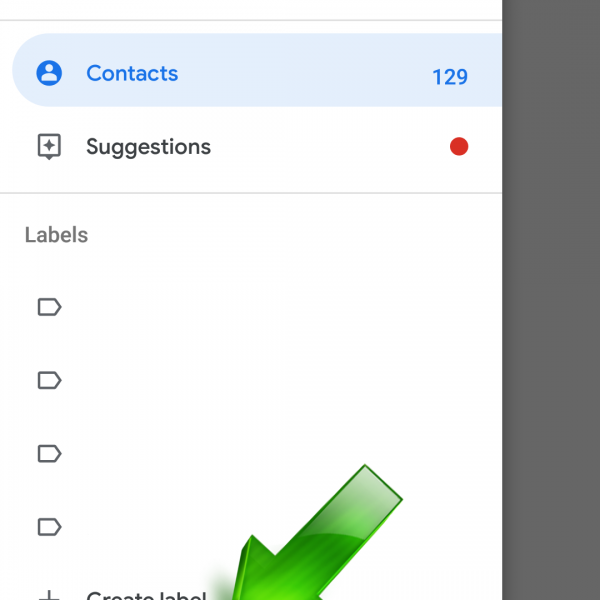 How to restore contacts