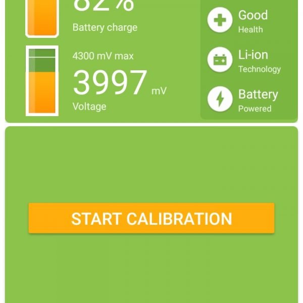 Battery calibration