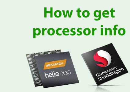 How to get processor info Android device