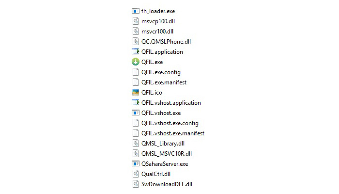QFIL.exe folder