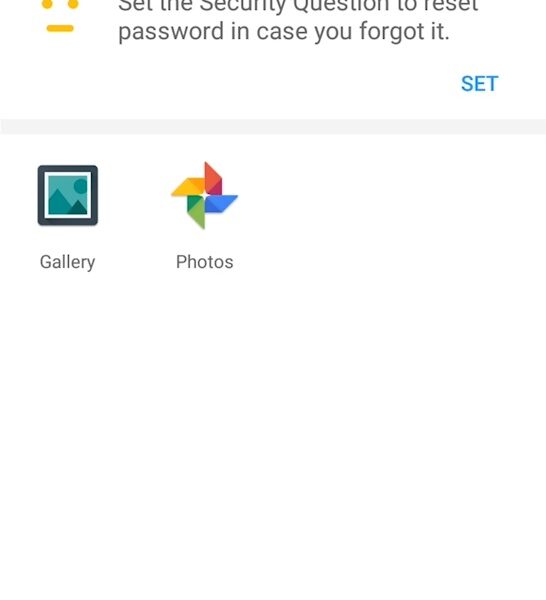 How to lock Gallery on Android 3